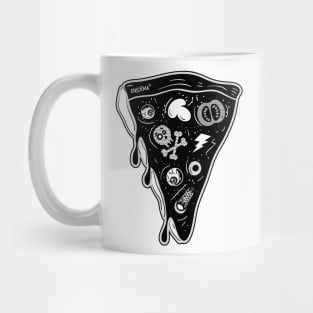 Pirates Pizza (black and white edition) Mug